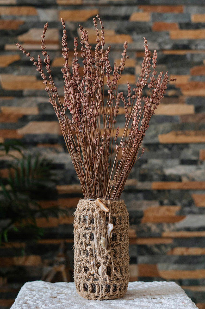 article jarron artesanal coral